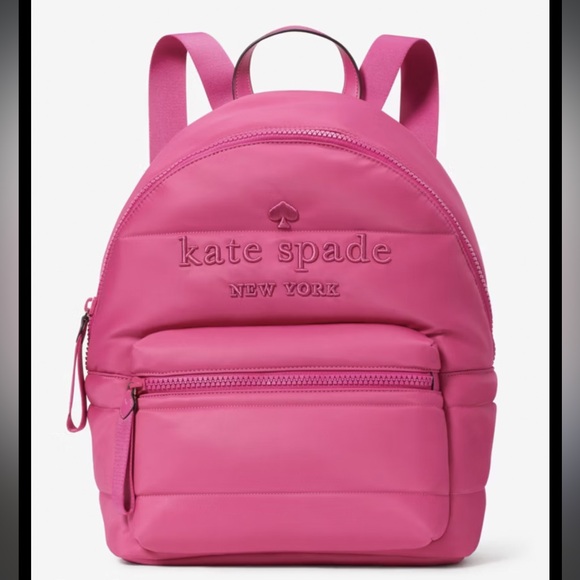 kate spade Handbags - Kate Spade New York Ella Large Puffy Hot Pink Backback
